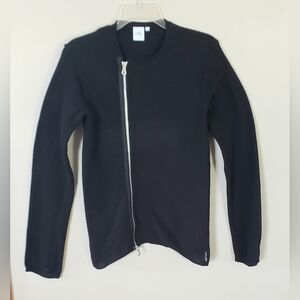 A/X Armani Exchange Women's Black Knit Asymmetrical Sweater Size Small